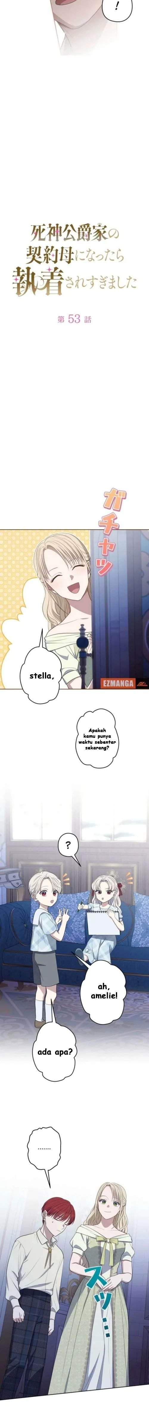 I Became the Contract Mother of the Grim Reaper Duke’s Family and They Became Obsessed With Me Chapter 53